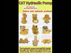 Υδραυλικά εξαρτήματα, Υδραυλική αντλία, κινητήρας κλίσης, κινητήρας ταξιδιού